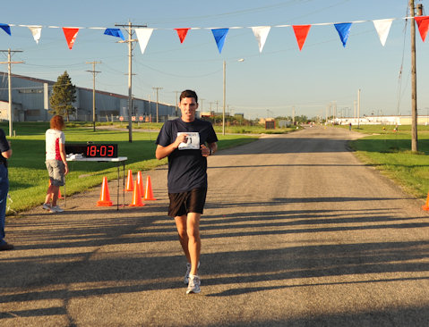 Thad Powell, Male Winner 5K Run